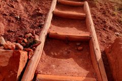 Ladder Along the Fisher Towers Trail